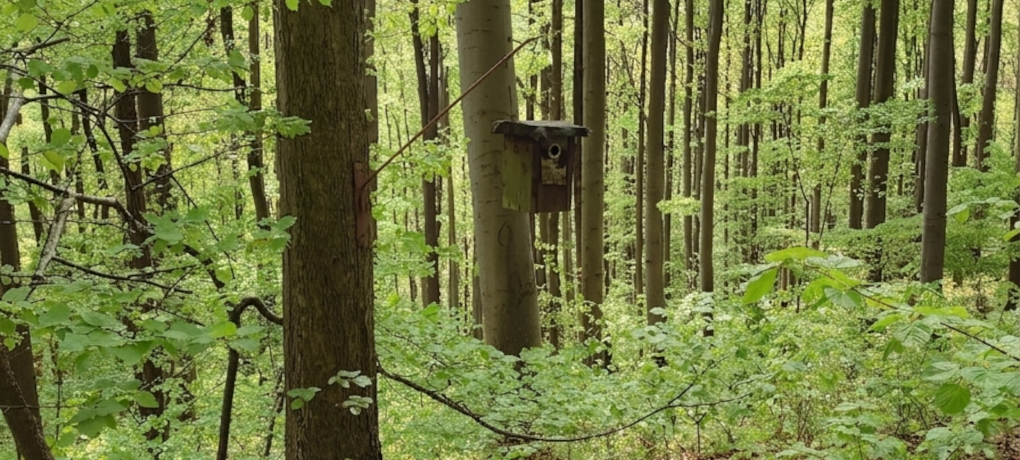 Estudio de papamoscas en las montañas de Jeseníky